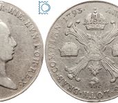 RDR Habsburg Kronentaler 1793 A, Franz I./II. (1792-1835)
