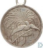 Deutsch-Neuguinea, Neu-Guinea ½ Mark 1894 A, Kaiser Wilhelm II., gehenkelt