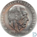 DDR 10 Mark 1981 - Georg Wilhelm Friedrich Hegel - stempelglanz - J.1581