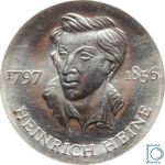 DDR 10 Mark 1972 - Heinrich Heine - stempelglanz - J.1542