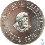 DDR 10 Mark 1974 - Caspar David Friedrich - stempelglanz - J.1553