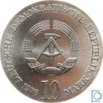 DDR 10 Mark 1976 - Carl Maria von Weber - stempelglanz - J.1562