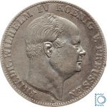 Brandenburg-Preussen Taler 1860 A - Friedrich Wilhelm IV. - Ausbeutetaler Mansfelder Bergbau