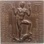 Hessen-Darmstadt Medaille 1907 Ernst Ludwig | Ludoviciana Giessen v. Jobst