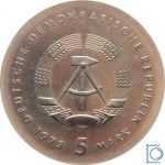 DDR 5 Mark 1973 - Otto Lilienthal - stempelglanz - J.1546