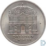 DDR 5 Mark 1985 - Dresdner Zwinger - stempelglanz