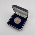 SCHWEIZ 5 Franken 1979 PP – Albert Einstein Porträt im Etui