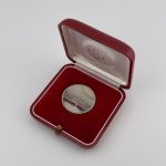 SCHWEIZ 5 Franken 1979 PP – Albert Einstein Formel im Etui