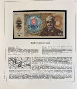 Sammlung BANKNOTEN DER WELT 20 Stück im Album (Sammler-Qualität)
