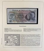 Sammlung BANKNOTEN DER WELT 20 Stück im Album (Sammler-Qualität)