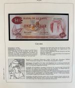 Sammlung BANKNOTEN DER WELT 20 Stück im Album (Sammler-Qualität)