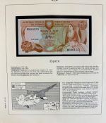 Sammlung BANKNOTEN DER WELT 20 Stück im Album (Sammler-Qualität)
