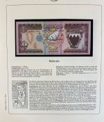 Sammlung BANKNOTEN DER WELT 20 Stück im Album (Sammler-Qualität)