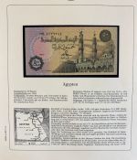 Sammlung BANKNOTEN DER WELT 20 Stück im Album (Sammler-Qualität)