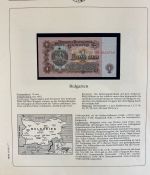 Sammlung BANKNOTEN DER WELT 20 Stück im Album (Sammler-Qualität)