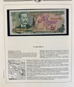 Sammlung BANKNOTEN DER WELT 20 Stück im Album (Sammler-Qualität)
