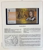 Sammlung BANKNOTEN DER WELT 20 Stück im Album (Sammler-Qualität)