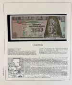 Sammlung BANKNOTEN DER WELT 20 Stück im Album (Sammler-Qualität)