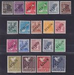 Berlin, Mi-Nr. 1-20 postfrisch - Schwarzaufdruck, geprüft Schlegel BPP