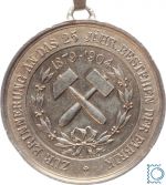 Silber Medaille Faber Castelle 1904 Auf das 25. Jährige Bestehen der Fabrik