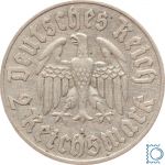 Deutsches Reich, 2 Mark 1933 A, Martin Luther, Jäger 352