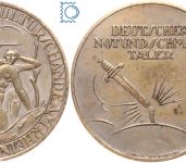 Medaille | Not- und Schmachtaler | Schwarze Schmach und Kulturschande am Rhein
