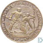 Medaille | Not- und Schmachtaler | Schwarze Schmach und Kulturschande am Rhein