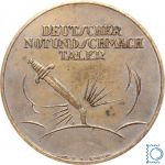 Medaille | Not- und Schmachtaler | Schwarze Schmach und Kulturschande am Rhein