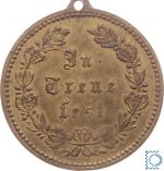 Preussen Medaille für Untertanentreue Wilhelm II. | In Treue fest