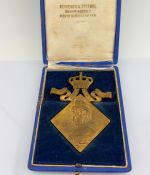 Medaille 1906 | Intern. Kochkunst-Ausstellung, Wien, Maria Josepha mit Etui