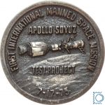 Medaille Apollo–Sojus-Testprojekt (ASTP) 1975 Raumfahrtprojekt USA-UdSSR Silber