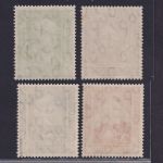 Bund, Michel Nr. 117-120 postfrisch, tiefst geprüft Schlegel - Helfer der Menschheit (I)