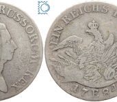 Brandenburg-Preussen 1 Taler 1784 E Königsberg| Friedrich II. 1740-1786
