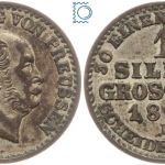 Brandenburg-Preussen, 1 Silbergroschen 1869 B, Friedrich Wilhelm IV. 1840-1861