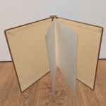 SCHAUBEK Klemmbinder Leder braun - hochwertig und exklusiv! - gebraucht