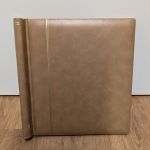 SCHAUBEK Klemmbinder Leder braun - hochwertig und exklusiv! - gebraucht