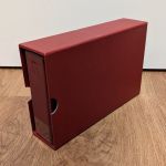 Lindner FDC Album rot mit Schutzkassette - gebraucht