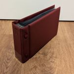 Lindner FDC Album rot mit Schutzkassette - gebraucht