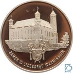 Polen 20 Zloty 1996, Zamek w Lidzbarku Warmińskim, Silber PP in Kapsel