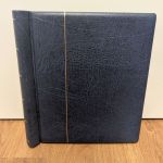 LEUCHTTURM Klemmbinder Blau unwattiert – mit Aufdruck Deutschland III – gebraucht