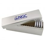 ORIGINAL NGC Aufbewahrungsbox für 20 Münzen in Slabs silber