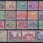 Berlin, Michel Nr. 42-60 postfrisch - Freimarken Berliner Bauten (I)
