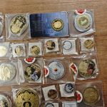 GROSSES LOT Münzen & Medaillen verschiedenes – BTN DGM MDM versilbert vergoldet