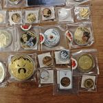 GROSSES LOT Münzen & Medaillen verschiedenes – BTN DGM MDM versilbert vergoldet