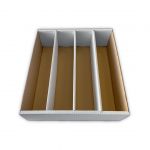 4-Reihen Bulkbox Aufbewahrung für 4000 Sammelkarten | Pokemon MTG One Piece