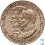 SACHSEN, 2 Mark 1909 E, 500 Jahre UNI Leipzig, Jg. 138 - Prachtexemplar