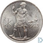 Weimar, Sachsen - Hüttenwerke bei Freiberg - Notgeld 1 Million Mark 1923