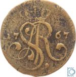Polen 1 Groschen 1767 G, Stanislaus August 1764-1795
