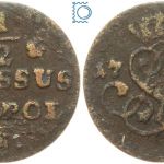 Polen ½ Groschen 1766 G, Stanislaus August 1764-1795