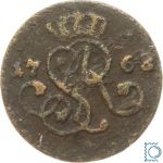 Polen ½ Groschen 1766 G, Stanislaus August 1764-1795